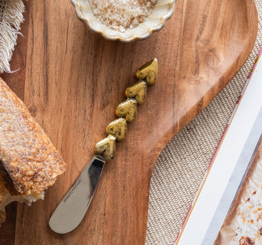 Handmade Holly Heart Butter Knife - Things I Like Things I Love