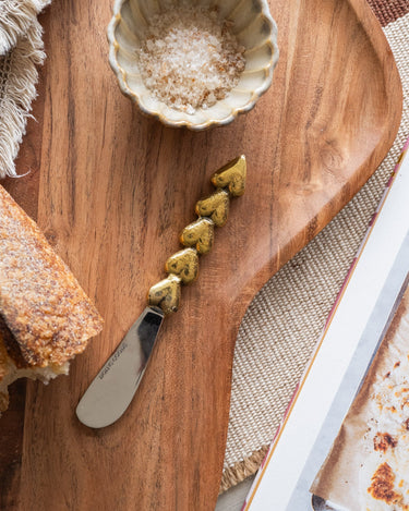 Handmade Holly Heart Butter Knife - Things I Like Things I Love