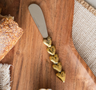 Handmade Holly Heart Butter Knife - Things I Like Things I Love