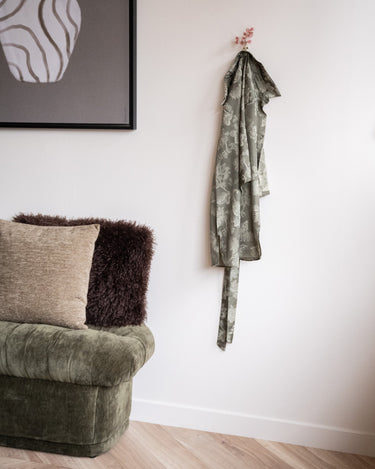 Handmade Hook Elodie Flowers Brass - Things I Like Things I Love