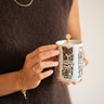 Handmade Japanese Cup Emboss Lucky Cat - Things I Like Things I Love