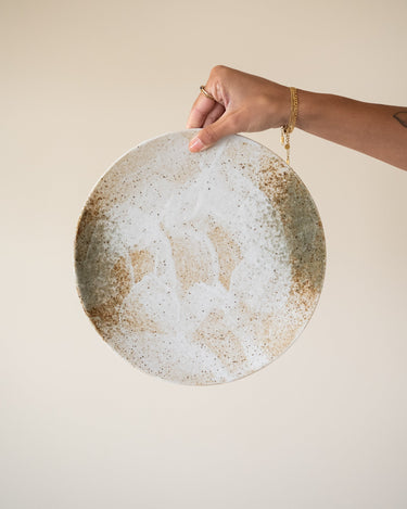 Handmade Japanese Dinner Plate Yukishino - Things I Like Things I Love