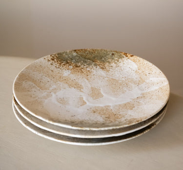 Handmade Japanese Dinner Plate Yukishino - Things I Like Things I Love