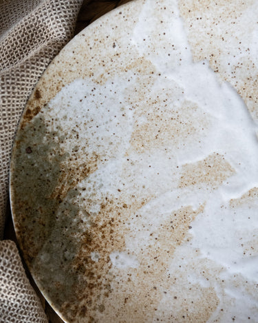Handmade Japanese Dinner Plate Yukishino - Things I Like Things I Love