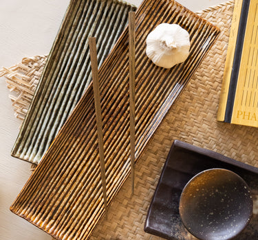 Handmade Japanese Mino Craft Plate Brown - Things I Like Things I Love