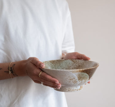 Handmade Japanese Ramen Bowl Yukishino - Things I Like Things I Love