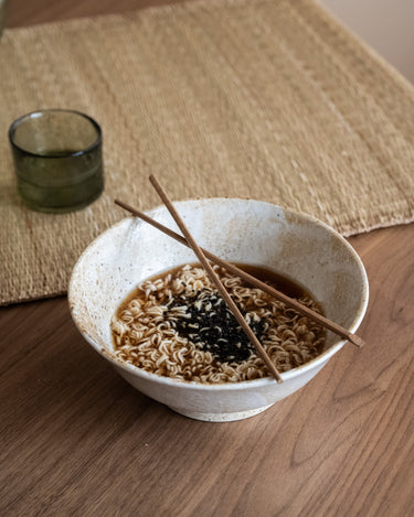 Handmade Japanese Ramen Bowl Yukishino - Things I Like Things I Love