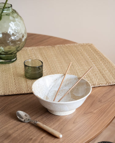 Handmade Japanese Ramen Bowl Yukishino - Things I Like Things I Love