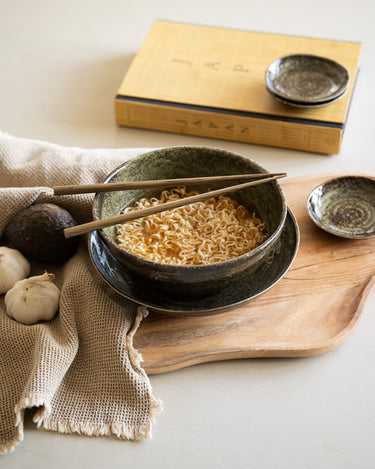 Handmade Japanese Shinryoku Triangle Sauce Dish Green - Things I Like Things I Love
