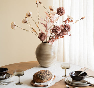 Handmade Large Deco Vase Caramel - Things I Like Things I Love