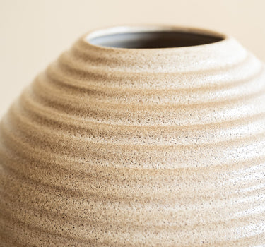 Handmade Large Deco Vase Caramel - Things I Like Things I Love