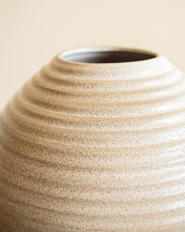 Handmade Large Deco Vase Caramel - Things I Like Things I Love