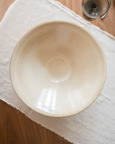 Handmade Large Serving Bowl Caramel - Things I Like Things I Love