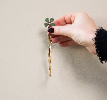 Handmade Lucky Clover Hook - Things I Like Things I Love