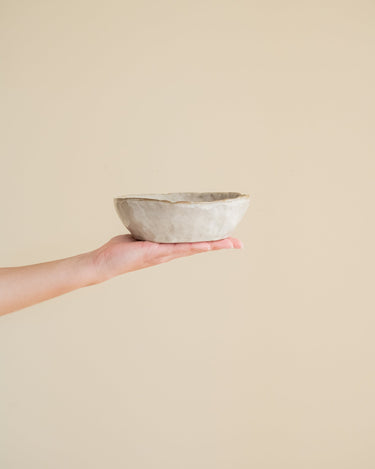 Handmade Medium Bowl Serpa Beige - Things I Like Things I Love