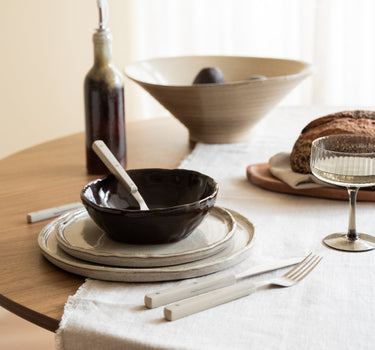 Handmade Medium Bowl Serpa Burgundy - Things I Like Things I Love