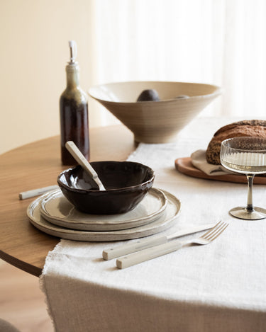 Handmade Medium Bowl Serpa Burgundy - Things I Like Things I Love