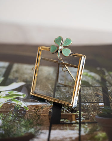 Handmade Mini Frame Lucky Clover - Things I Like Things I Love