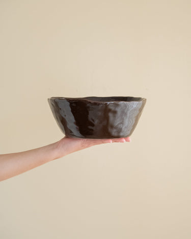 Handmade Salad Bowl Serpa Burgundy - Things I Like Things I Love