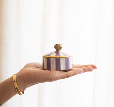Handmade Scarlett Circus Box Lilac - Things I Like Things I Love