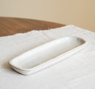 Handmade Serving Tray Serpa Beige - Things I Like Things I Love