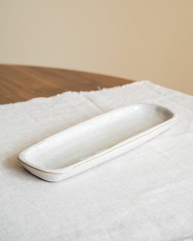 Handmade Serving Tray Serpa Beige - Things I Like Things I Love