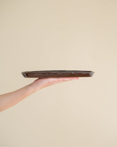 Handmade Serving Tray Serpa Burgundy - Things I Like Things I Love