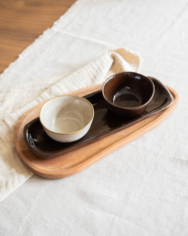 Handmade Small Bowl Serpa Beige - Things I Like Things I Love