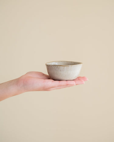Handmade Small Bowl Serpa Beige - Things I Like Things I Love
