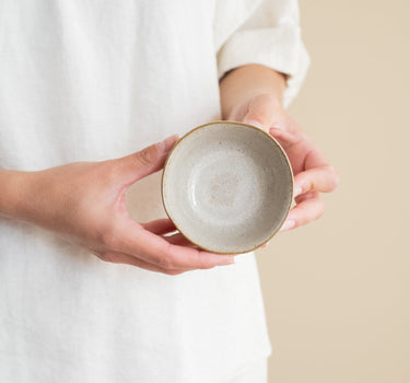Handmade Small Bowl Serpa Beige - Things I Like Things I Love