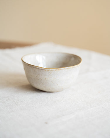 Handmade Small Bowl Serpa Beige - Things I Like Things I Love