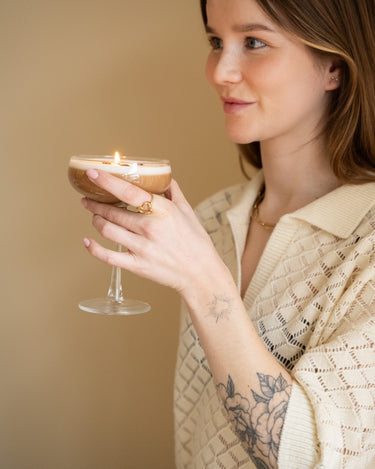 Handmade Soya Cocktail Candle - Esma - Things I Like Things I Love