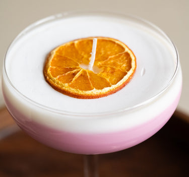 Handmade Soya Cocktail Candle - Poma Pink - Things I Like Things I Love