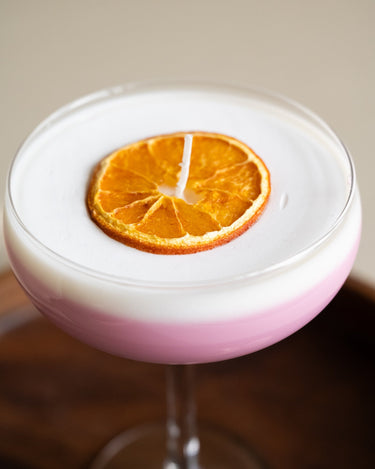 Handmade Soya Cocktail Candle - Poma Pink - Things I Like Things I Love
