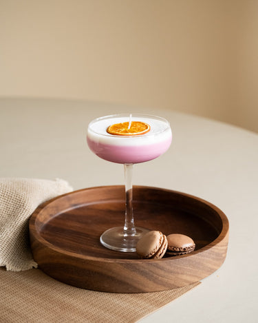 Handmade Soya Cocktail Candle - Poma Pink - Things I Like Things I Love