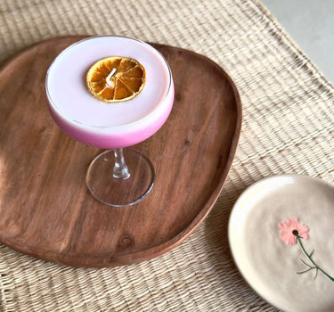 Handmade Soya Cocktail Candle - Poma Pink - Things I Like Things I Love