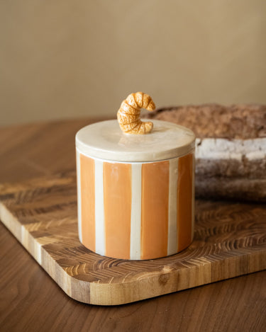Handmade Storage Jar Croissant - Things I Like Things I Love