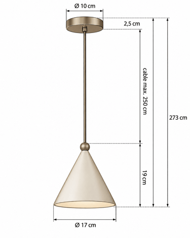 Hanglamp Sofia Brons - Things I Like Things I Love