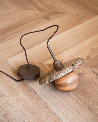 Hanglamp Tivoli Marmer Leila Bruin - Things I Like Things I Love