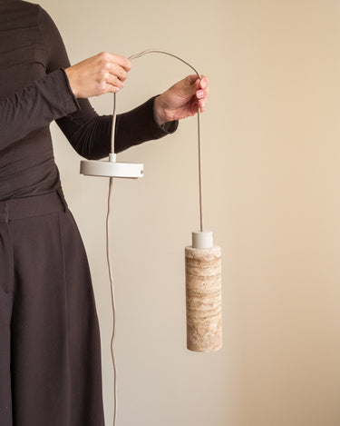 Hanglamp Tivoli Marmer / Travertin - Things I Like Things I Love
