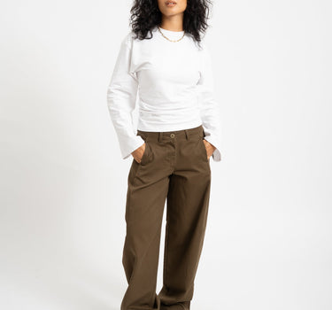 Hazel Kira Bareel Pants Beech - Things I Like Things I Love