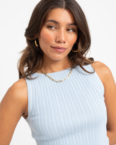 Hazel Top Knit Skyway - Things I Like Things I Love