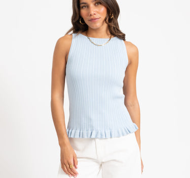 Hazel Top Knit Skyway - Things I Like Things I Love