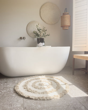 HKLIVING Badmat Rond - Things I Like Things I Love