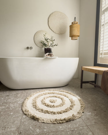 HKLIVING Badmat Rond - Things I Like Things I Love