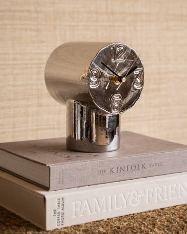 HKLIVING Clock Retro Chrome - Things I Like Things I Love