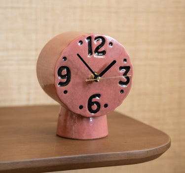 HKLIVING Clock Retro Pink - Things I Like Things I Love