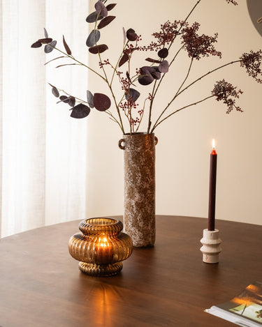 HKLIVING Grote Deco Vaas Porto Bruin - Things I Like Things I Love