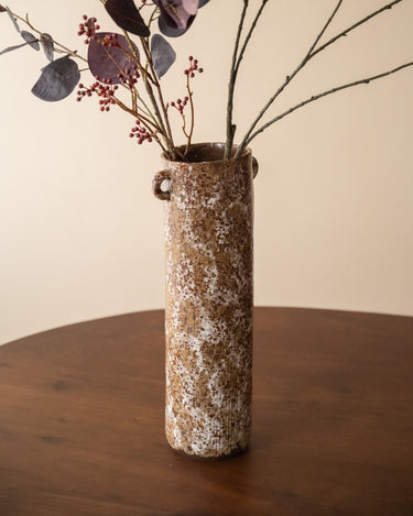 HKLIVING Grote Deco Vaas Porto Bruin - Things I Like Things I Love