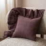HKLIVING Kussen Ruffel Bruin - Things I Like Things I Love